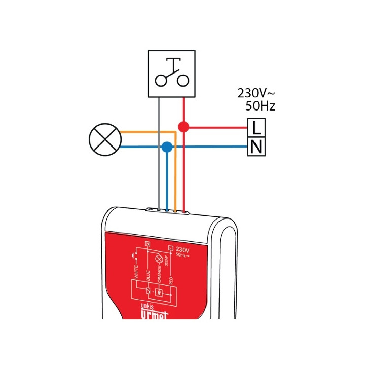 Yokis - Up - Micromodule Télévariateur - 300W - Zigbee - Réf : MTV300E-UP