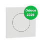Schneider - Odace 2025 - LOT va-et-vient ou poussoir + plaque de finition - blanc craie - Réf : S920204+S920702