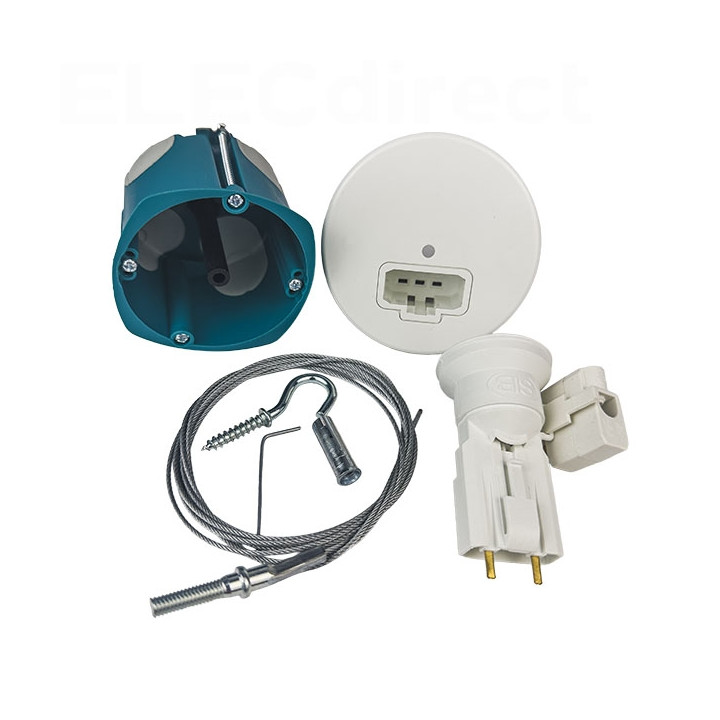SIB - Kit Point de centre DCL BBC (plafond) + Filin 35kg - Réf : P36860