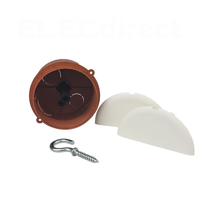 Legrand Batibox - Boîte à sceller - Couvercle de finition pour point de centre - Réf : 089256