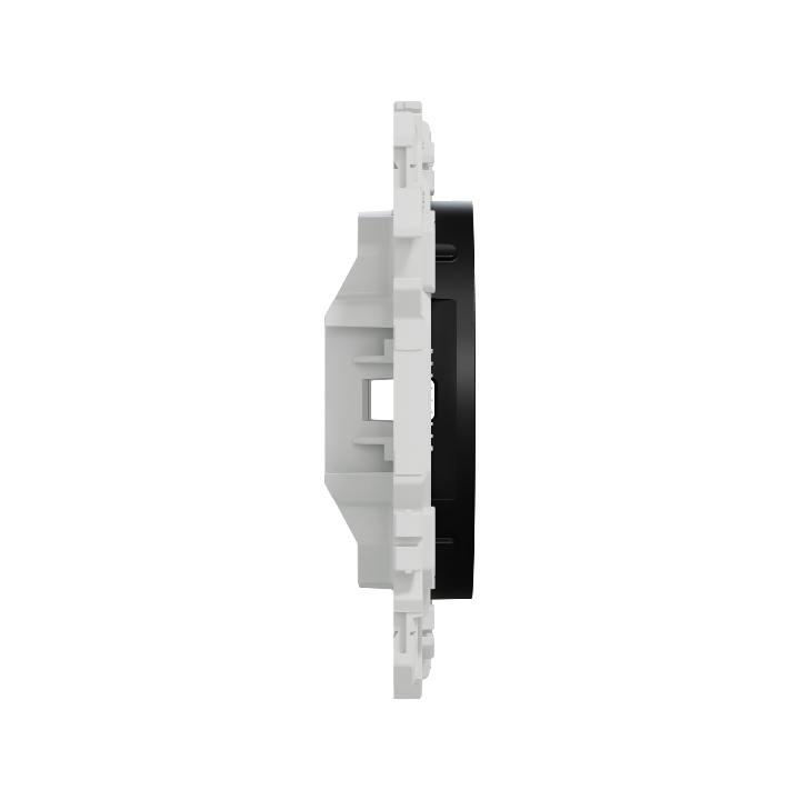Schneider - Odace 2025 - Obturateur - pré-perçage pour sortie de câble - noir onyx - Réf : S940666