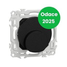 Schneider - Odace 2025 - sortie de câble - serre câble 6 à 12 mm² - noir onyx - Réf : S940662