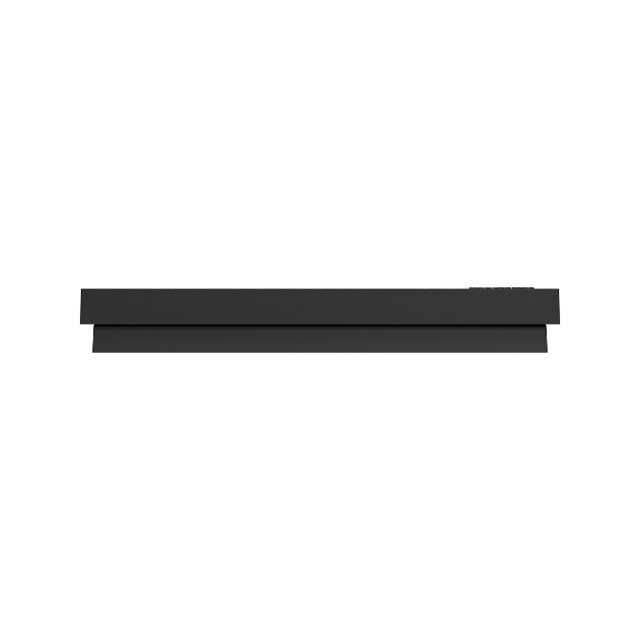 Schneider - Odace 2025 - plaque de finition 1 poste - couleur noir onyx - Réf : S940702