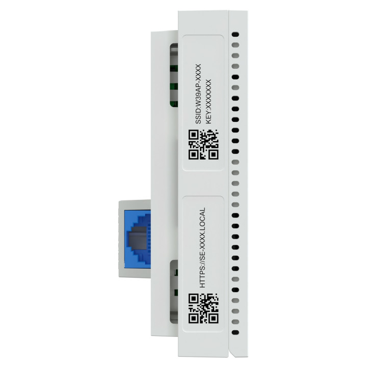 Schneider - Prise RJ45 Pt Acces WiFi bibande POE - WIFI 4-5-6 -1GBIT - blanc - Réf : VDIR20491