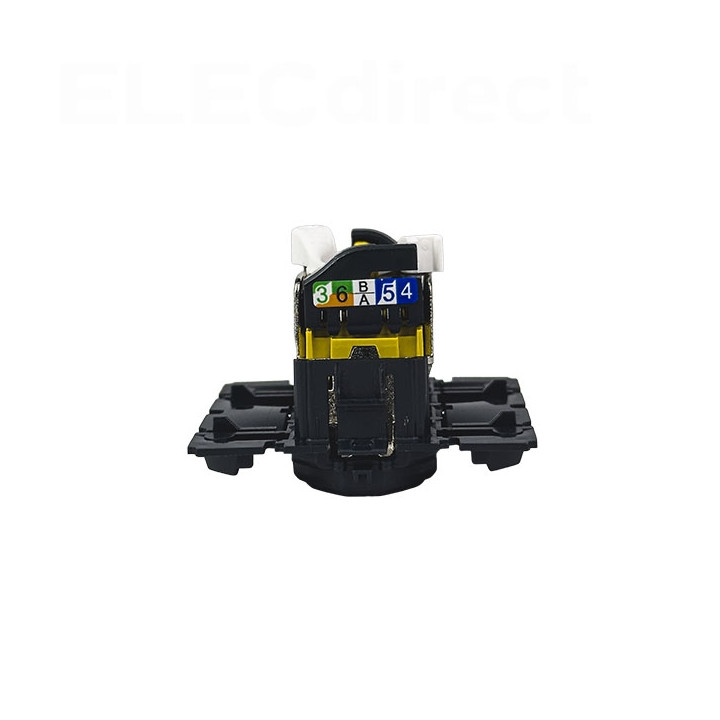 Legrand - Céliane 2024 - Prise RJ45 - blindé - Cat.6A STP - Réf : CM0346