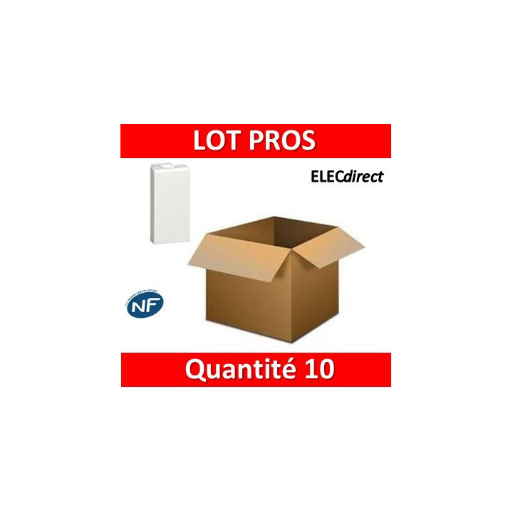 Legrand Mosaic - Obturateur 1 module - 077070x10