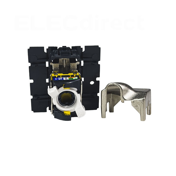 Legrand - Céliane 2024 - Prise RJ45 simple Cat.6A STP complète blanche - 1 poste - Réf : 080251 + CM0346 + CB0346 + CP0001