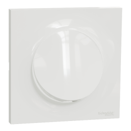 Schneider Odace - Sortie de câble Complète - Fixation VIS - Blanc - Réf : S520662+S520702