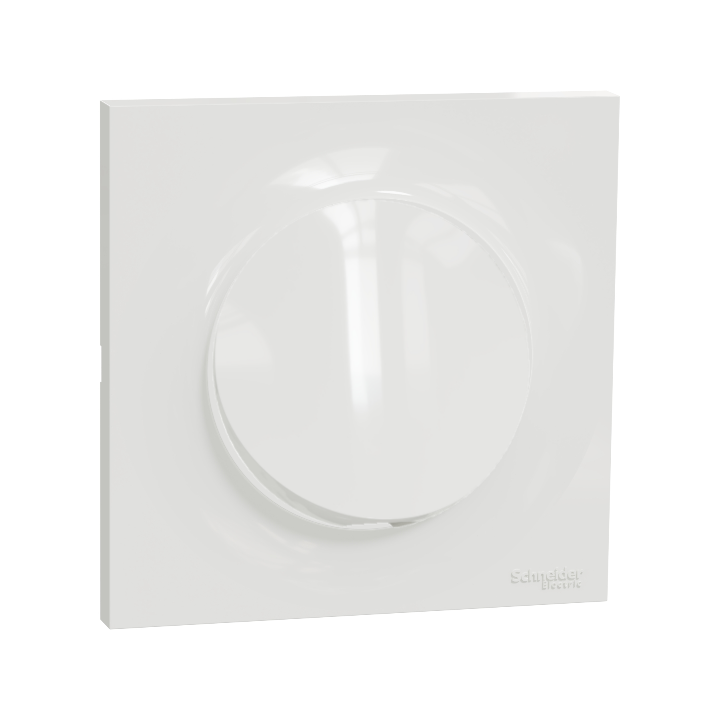 Schneider Odace - Sortie de câble Complète - Fixation VIS - Blanc - Réf : S520662+S520702