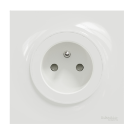 Schneider Odace - LOT - Prise 2P+T - 16A + plaque - complet - Réf : S520059 + S520702