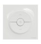 Schneider - Odace - interrupteur volet-roulant - 3 positions + plaque blanche - S520208+S520702