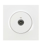Schneider Odace - Prise TV simple Complet - Réf : S520445 + S520702