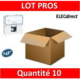 Legrand Mosaic - Prise RJ45 Cat. 6 FTP - 076565x10