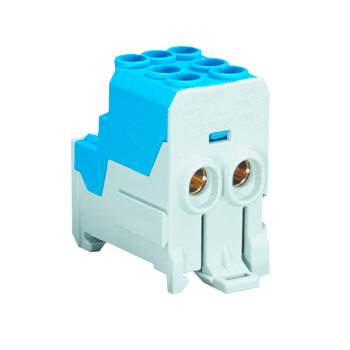 DIGITAL ELECTRIC - Bornier de répartition NEUTRE - 200A - 1x70 + 1x35 + 6x16 mm² - Réf : 41568