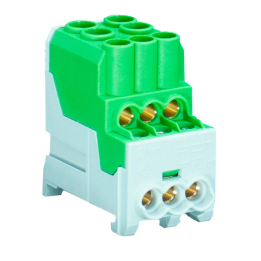 DIGITAL ELECTRIC - Bornier de répartition TERRE - 200A - 1x70 + 1x35 + 6x16 mm² - Réf : 41570