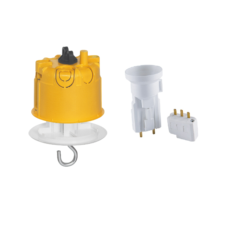 Legrand Batibox - Kit point de centre DCL+ Douille/Fiche SIB - Réf : 089337+11127