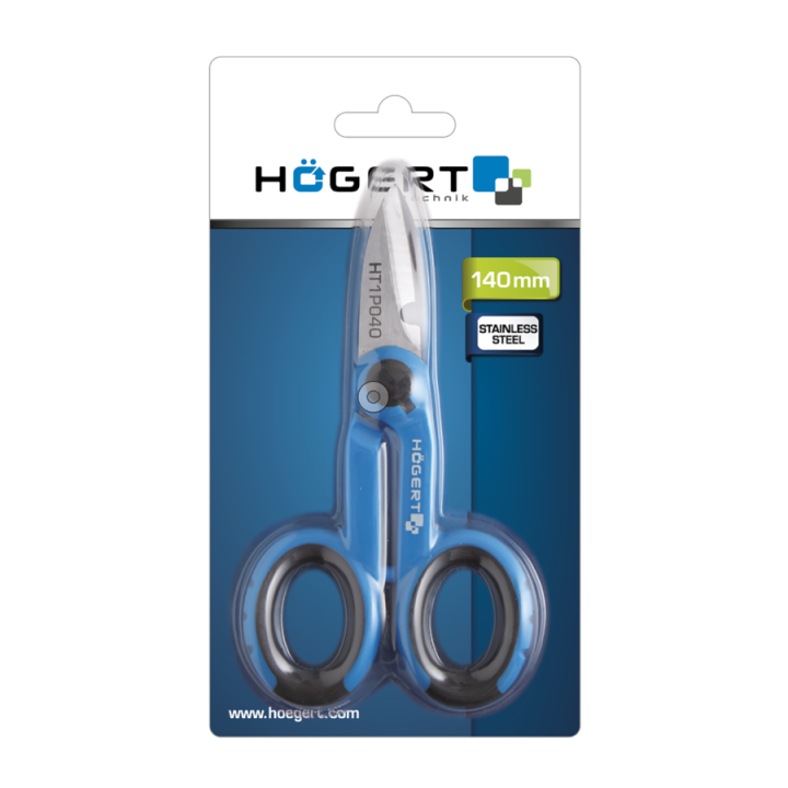 Hogert - Ciseaux d'électricien - Réf : HT1P040
