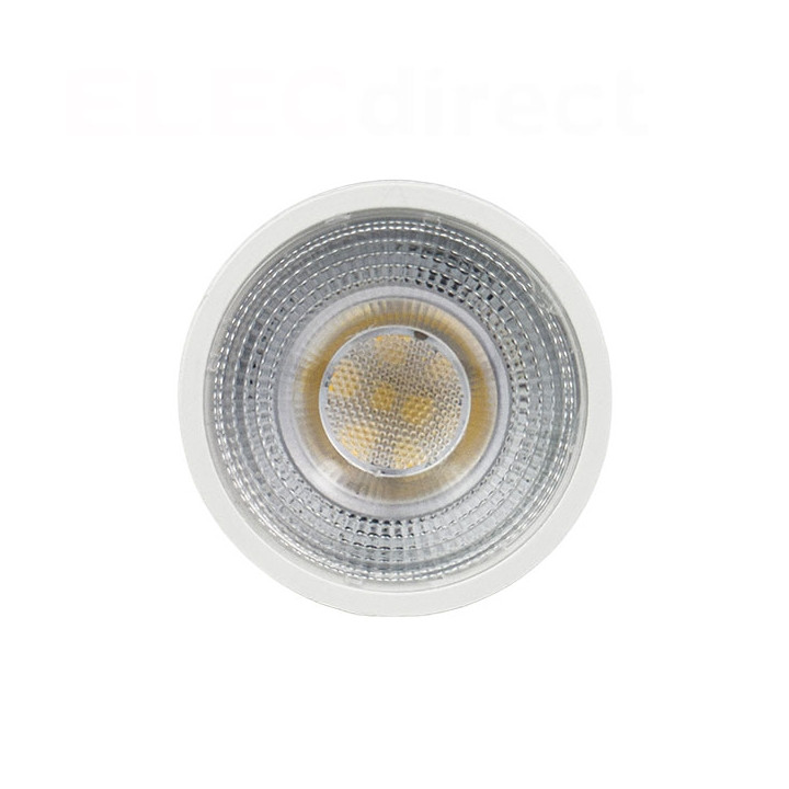 Spectrum - Ampoule LED GU10 6W - Angle 45° - 4000K - 530lm - Réf : WOJ+14093