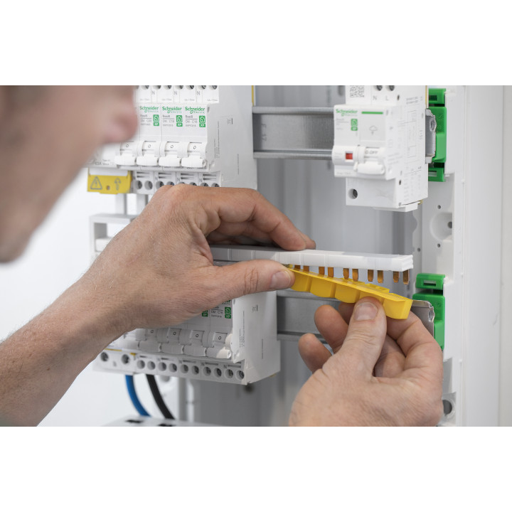 Schneider - Resi9 XP - monobloc Peigne Neutre+Phase 13M - 63A - R9PXH213