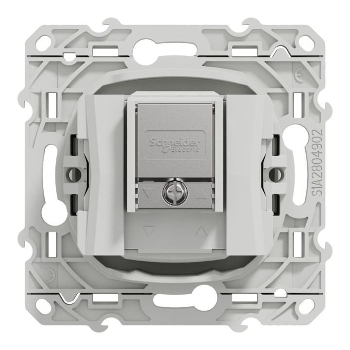 Schneider - Prise TV/FM Odace - Blanc - Réf : S520451
