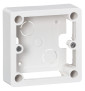 Legrand - Cadre saillie 100x100x36 - Pour socle à encastrer - Ivoire - Réf : 055849