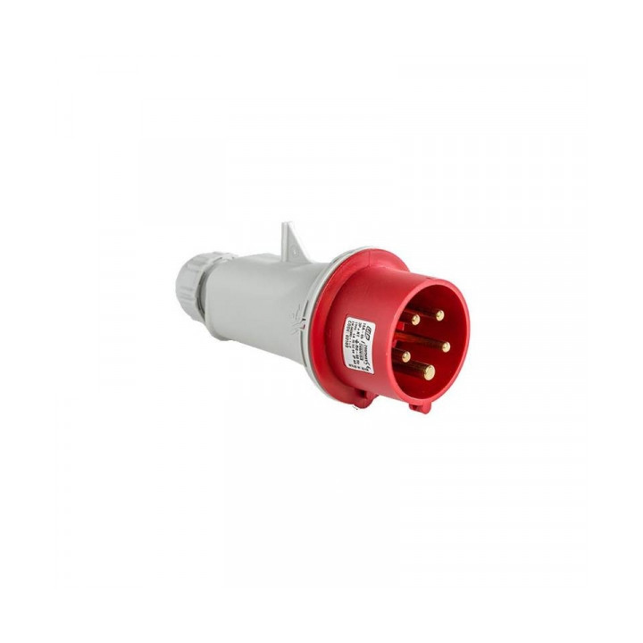 Digital - Prise de Courant Européenne socle 3P+T+N 32A + fiche mâle - 380V IP 44 - 51218+51318