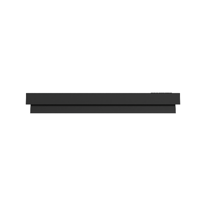 Schneider - Odace 2025 - plaque de finition 2 postes entraxe spécifique 57mm - noir onyx - Réf : S940714