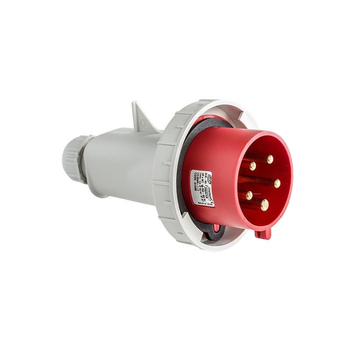 Digital Electric - Fiche mâle 3P+N+T 32A - 380V - IP67 - Réf : 51824 (03606)