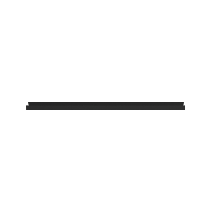 Schneider - Odace 2025 - plaque de finition 3 postes - couleur noir onyx - Réf : S940706
