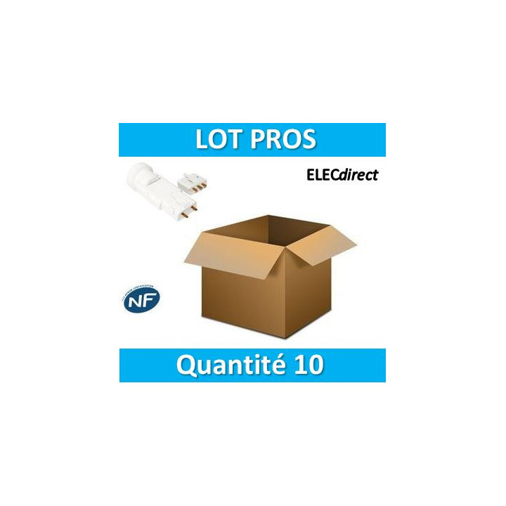 SIB - LOT - Douille + fiche DCL - P11127x10
