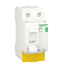 SCHNEIDER - Inter différentiel Resi9 XP 2P - 63A - 30ma - Type AC - Réf : R9PRC263