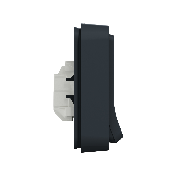 Schneider - Mureva Styl - Prise courant 2P+T - renforcée pour VE - encastré - IP55 - IK08 - gris - MUR36011