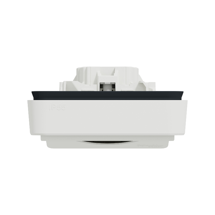 Schneider - Mureva Styl - Prise courant 2P+T - renforcée pour VE - encastré - IP55 - IK08 - blanc - MUR39011
