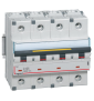 Legrand - Disjoncteur DX³10000 16kA arrivée haute et départ bas à vis 4P - 400V~ - 125A - courbe C - 6 modules - 409364