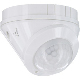 Legrand - Détecteur de mouvement PIR 360° portée 8m IP55 - Mural/plafond - Blanc - saillie - 048946