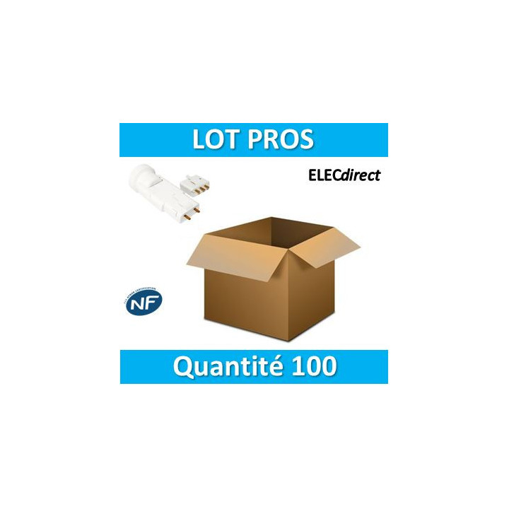 SIB - LOT - Douille + fiche DCL - 11127x100