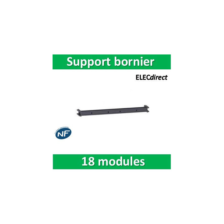 Schneider - Support bornier 18 modules RESI9 - R9H18389