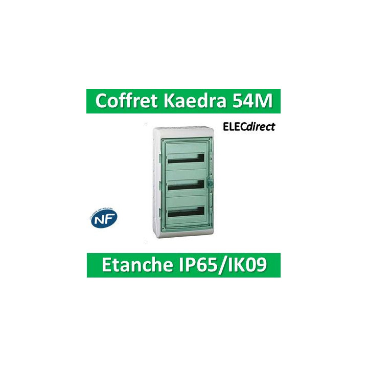 Schneider Kaedra - coffret Etanche - 448 x 610 mm - 54 modules -13967
