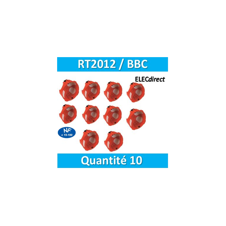 SIB - LOT  - Boîte simple BBC 32A - 38640x10