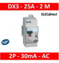 Legrand - Disjoncteur diff DX3 4500 - vis/auto - P+N 230V~ 25A -type AC - 30mA - Réf : 410719