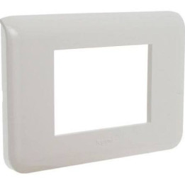 Legrand - Plaque Mosaic - 3 modules - blanc - 078803