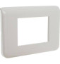 Legrand - Plaque Mosaic - 3 modules - blanc - 078803