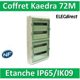 Schneider Kaedra - coffret pour appareillage modulaire - 448 x 842 mm - 72 modules - 13968