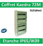 Schneider Kaedra - coffret pour appareillage modulaire - 448 x 842 mm - 72 modules - 13968
