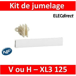 Legrand - Kit de jumelage - vertical ou horizontal pour 2 coffrets XL³ 125 - 401845