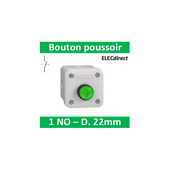 Schneider - BOITE BP VERT 1 NO - XALE1011