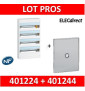Legrand - LOT - Coffret DRIVIA  72 Modules + porte transparente - 401224+401244