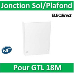 Schneider - Resi9 - pièce de jonction sol/plafond goulotte 18M - R9H18535