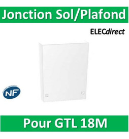 Schneider - Resi9 - pièce de jonction sol/plafond goulotte 18M - R9H18535