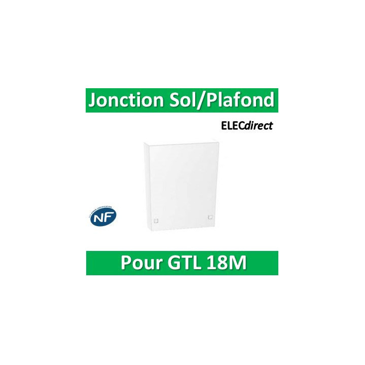 Schneider - Resi9 - pièce de jonction sol/plafond goulotte 18M - R9H18535